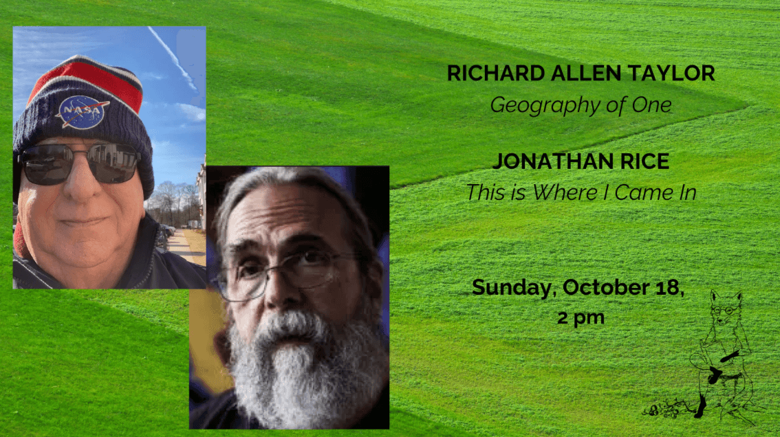 Richard Allen Taylor & Jonathan Rice: Poetry Reading